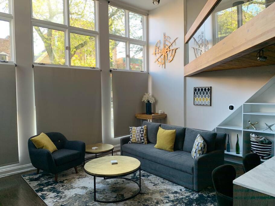 Lincoln Park Light-Filled Loft Appartement Chicago Buitenkant foto