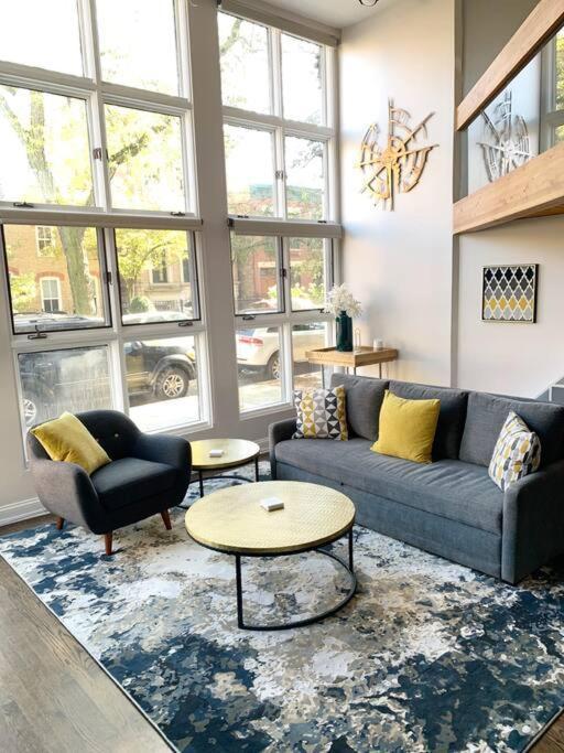 Lincoln Park Light-Filled Loft Appartement Chicago Buitenkant foto