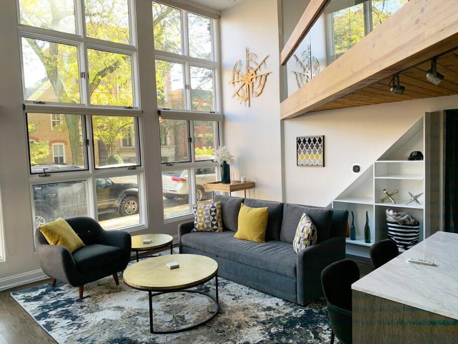 Lincoln Park Light-Filled Loft Appartement Chicago Buitenkant foto
