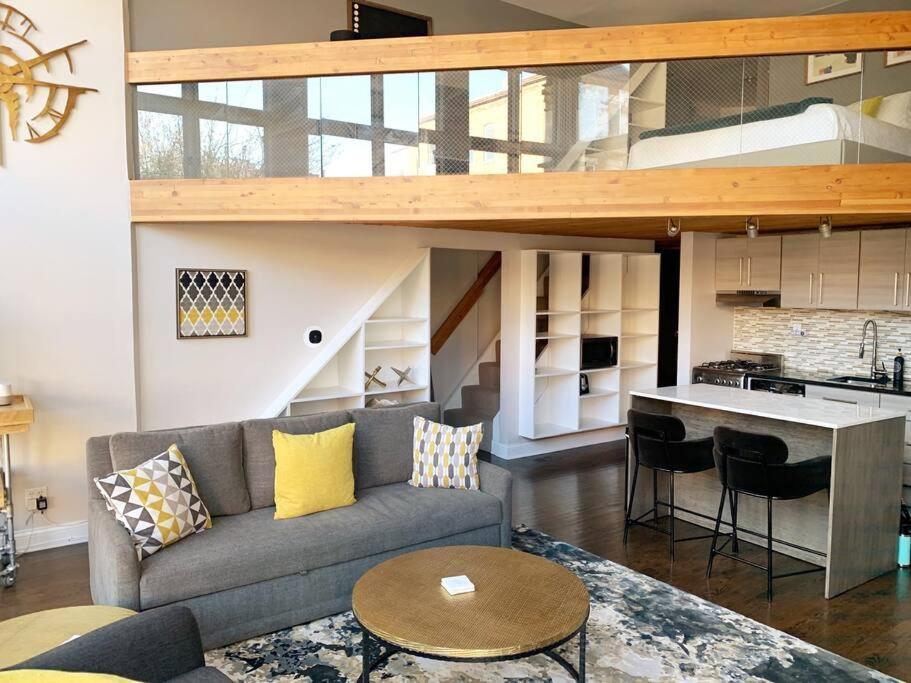 Lincoln Park Light-Filled Loft Appartement Chicago Buitenkant foto